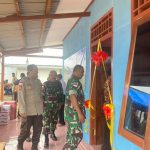 Peresmian Rumah Pastori Gereja GKI Di Perbatasan RI-PNG Oleh Personel Satgas Tamalatea Bersama Tokoh Masyarakat Kampung Sota